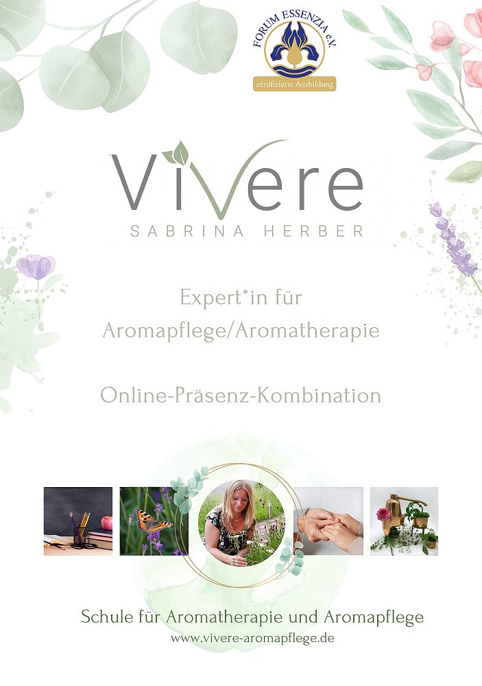 Experte*in Aromapflege/Aromatherapie - Schwerpunkt Gesundheits- und Krankenpflege oder Altenpflege